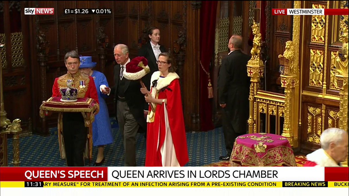 charles, before black rod summons mps from the commons queens