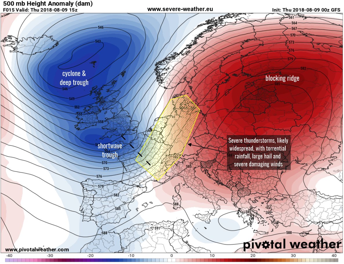 A dangerous severe weather outbreak across E France, E Benelux and W/N ...